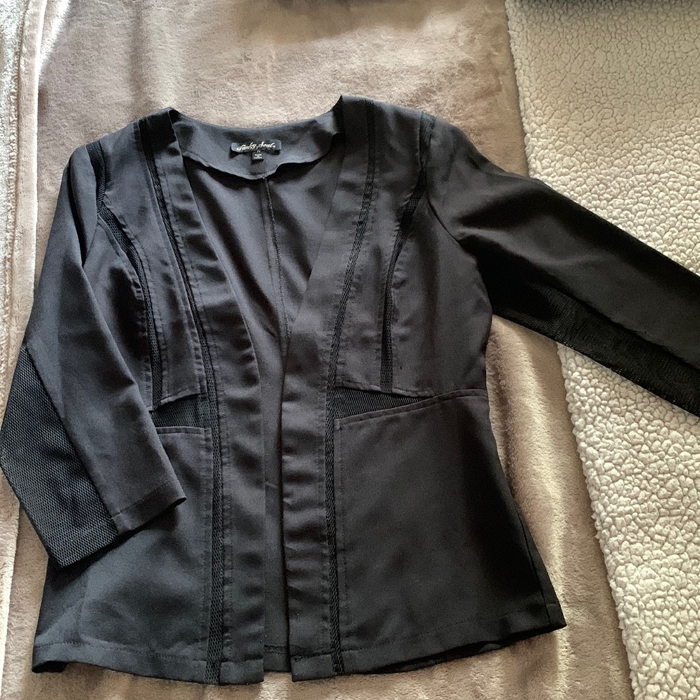 Casual Blk Blazer